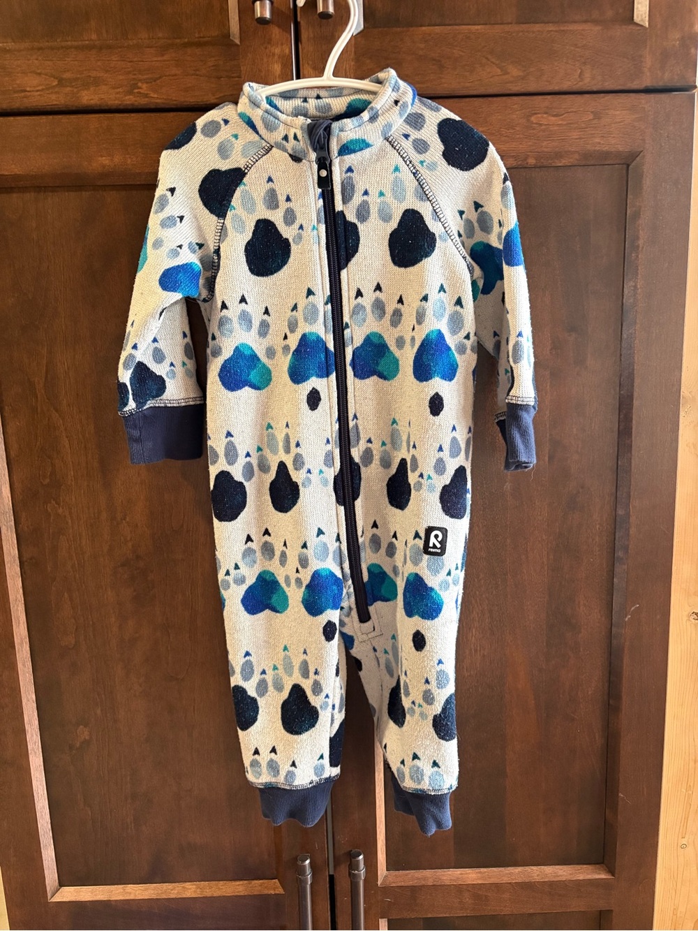 Base Layer Blue Patterned